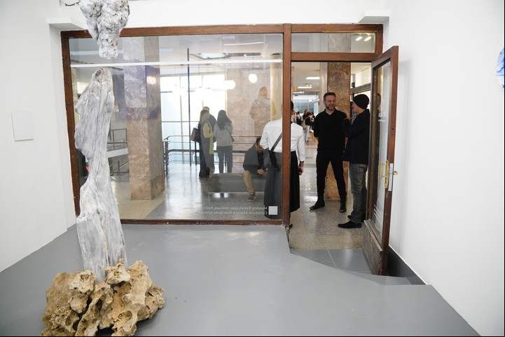 La Galería Larreta se ubica en lo que antiguamente fue un punto de encuentro del arte moderno argentino. Foto Emmanuel Fernández.