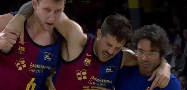 La grave lesión de Nicolás Laprovíttola que lo hará perderse lo que queda de la temporada con el Barcelona y la Selección Argentina de básquet