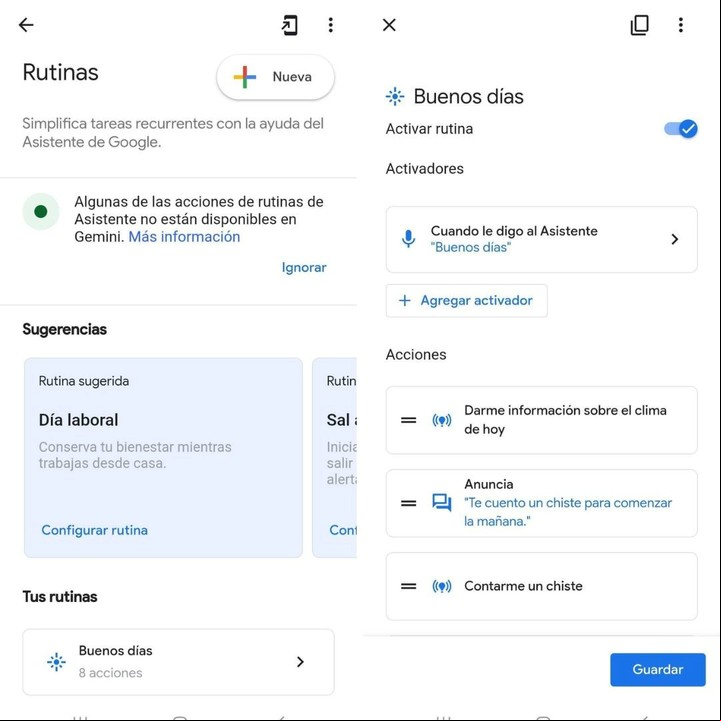 Funciones Android para ser más productivos.