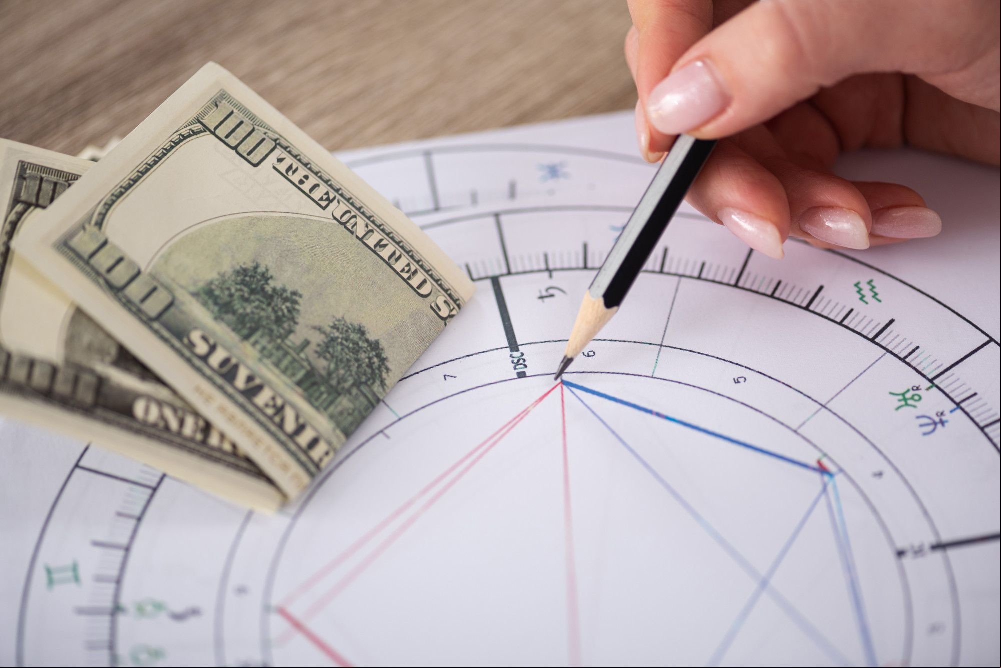 La Luna nueva y la Luna llena tendrán influencia sobre la sitiación financiera de estos signos. Foto: Shutterstock