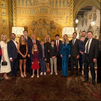 Donald Trump ganó las Elecciones en Estados Unidos 2024, EN VIVO: la curiosa postal de poder de la familia de Donald Trump y Elon Musk