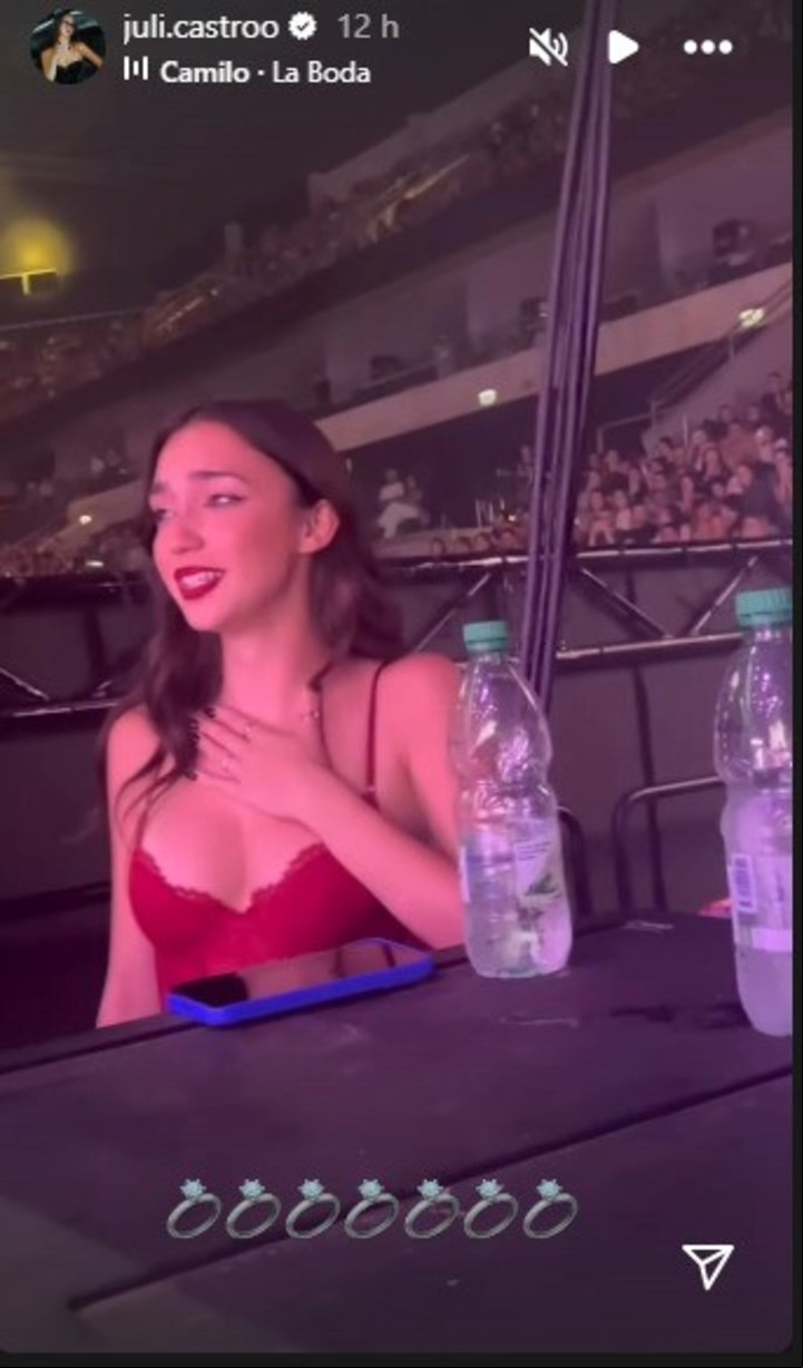 La emoción de Juli Castro por la propuesta que recibió su mamá, Momi Giardina. Instagram.