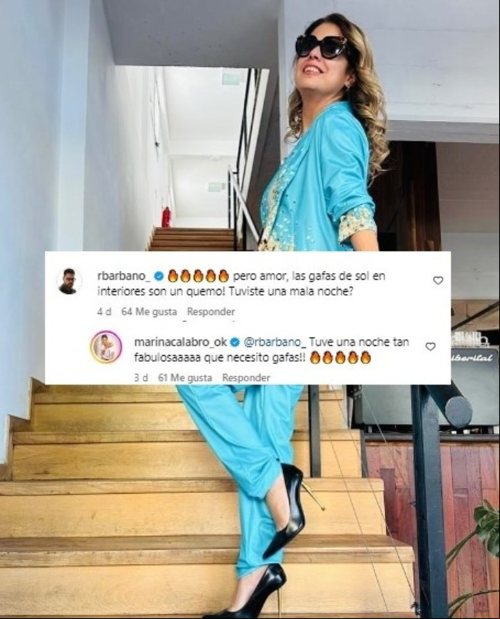 Marina Calabró y Rolando Barbano, más enamorados que nunca.
