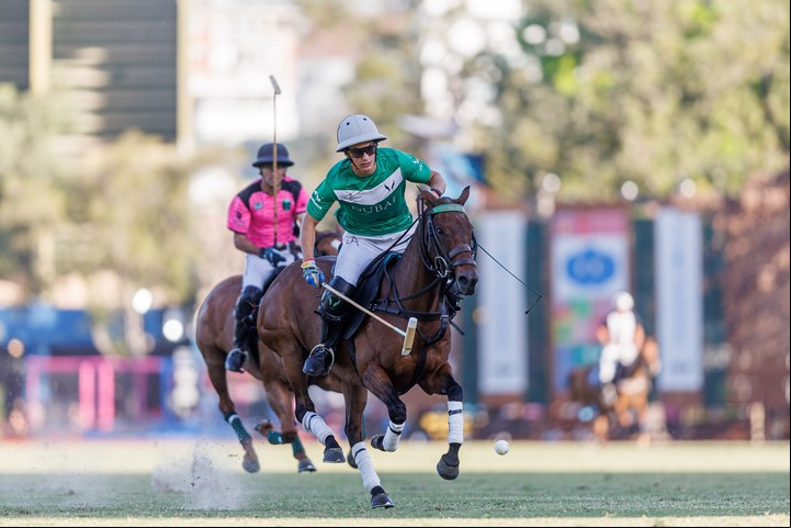 Camilo Castagnola metió siete goles y encaminó la victoria de La Natividad ante La Hache. Foto Matías Callejo / Prensa AAP