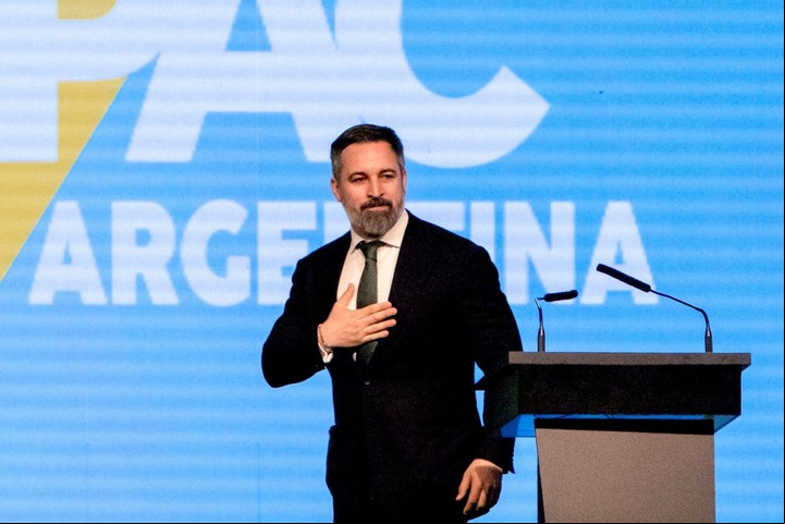 Santiago Abascal, líder de Voz. Foto: Anita Pouchard Serra/Bloomberg