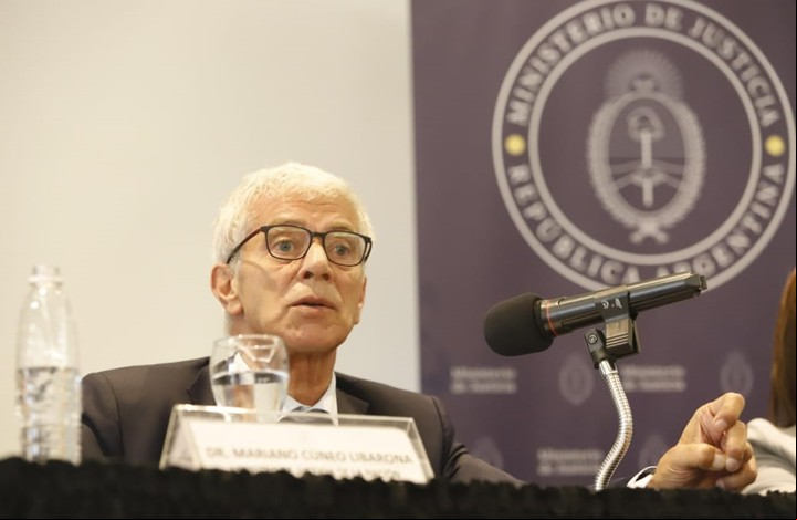 Mariano Cúneo Libarona, ministro de Justicia de la Nación.
