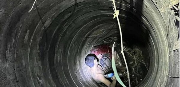 Quedó atrapado en un pozo y gritó durante días pero los aldeanos creían que era un fantasma