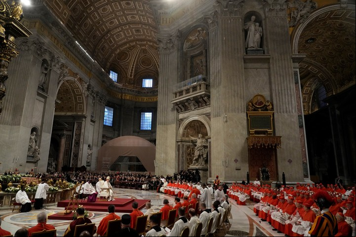 Hay 252 cardenales en todo el mundo. Foto: AP