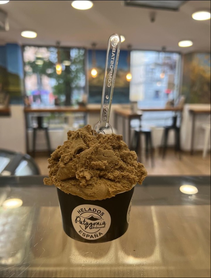 Patagonia Artesanal ofrece hasta 70 sabores de helado y productos típicos de Argentina.
Foto: cortesía Ignacio.