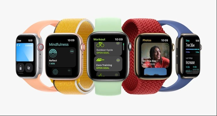 Las correas del Apple Watch.