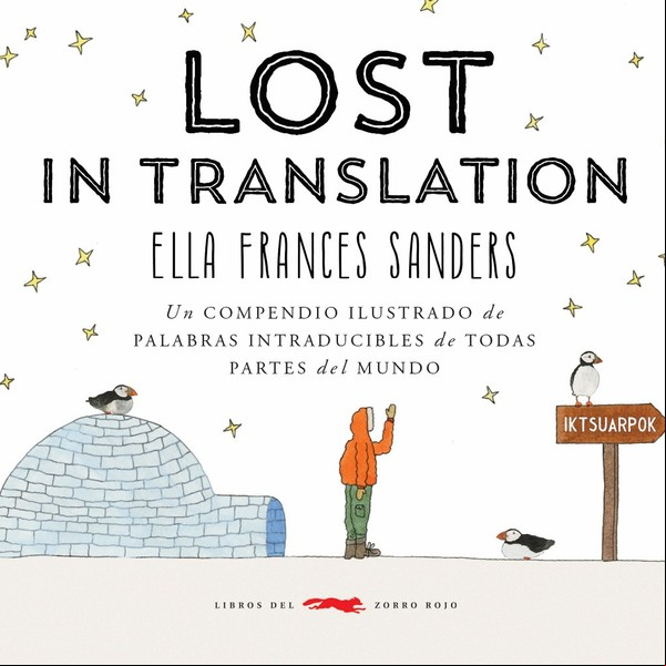 Lost in translation. Palabras del mundo sin traducción. Vale 28.900 pesos.