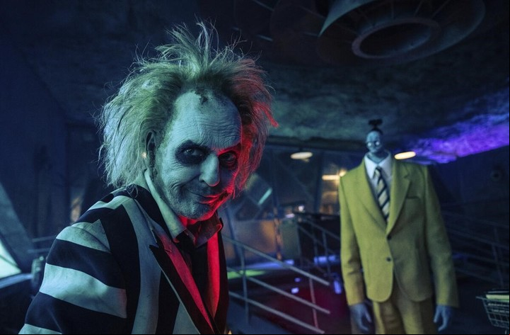 Michael Keaton volvió a interpretar al fantasma, de la mano de Tim Burton, 36 años después.