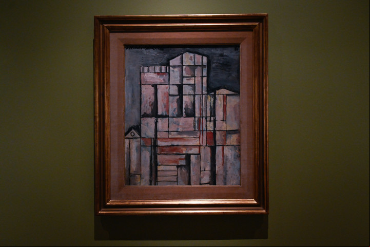 Colección MNBA. “Catedral constructiva”, 1931. Foto: Mariana Nedelcu.