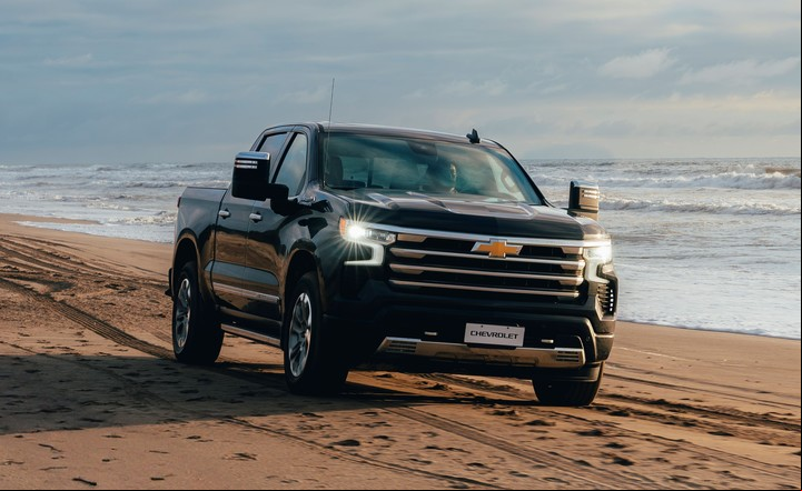 Chevrolet también está en Cariló, exhibiendo su gama de modelos y ofreciendo pruebas de manejo y travesías.