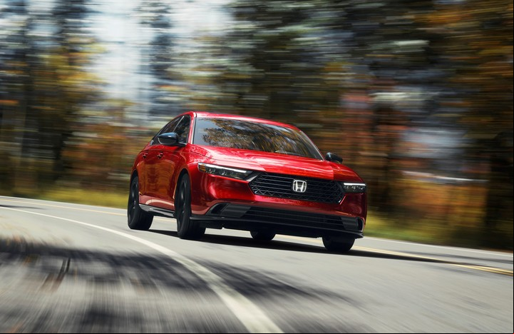 El nuevo Accord híbrido funciona mayormente en modo eléctrico.