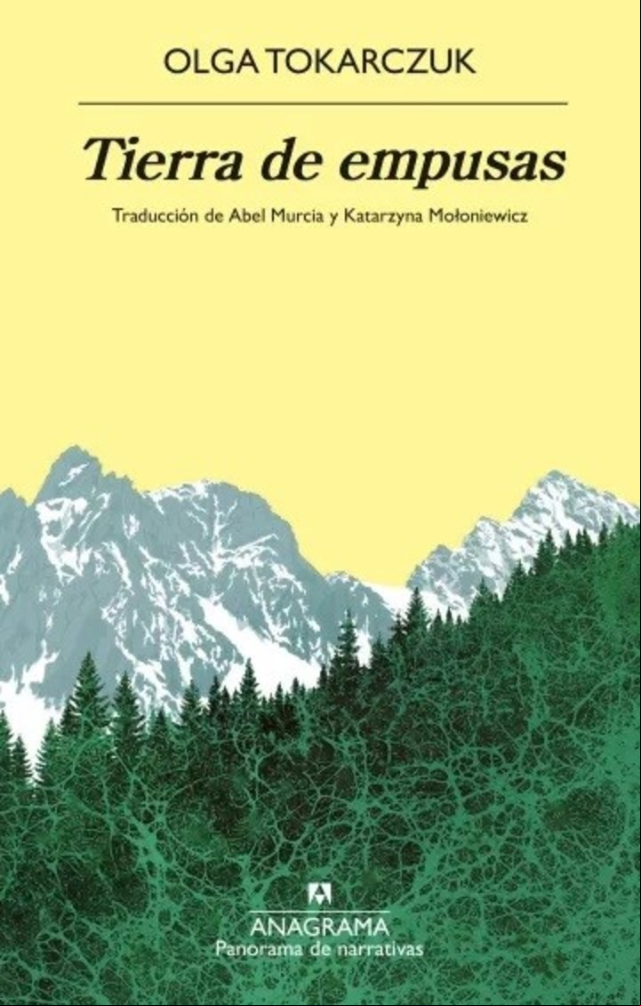 Tierra de empusas, la nueva obra de la Nobel polaca Olga Tokarczuk. Foto: gentileza editorial.