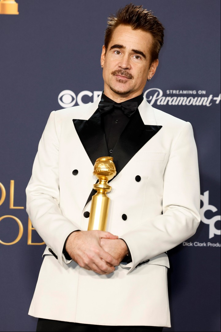 El irlandés Colin Farrell le ganó al protagonista de "Bebé reno": sorpresa. Foto EFE