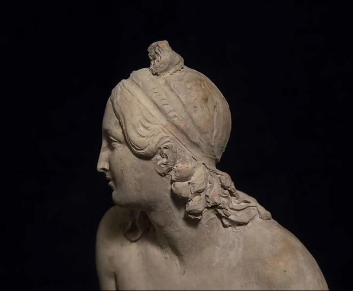 Boceto de Venus en el baño de Luigi Pampaloni. Foto: Galleria Accademia Firenze.