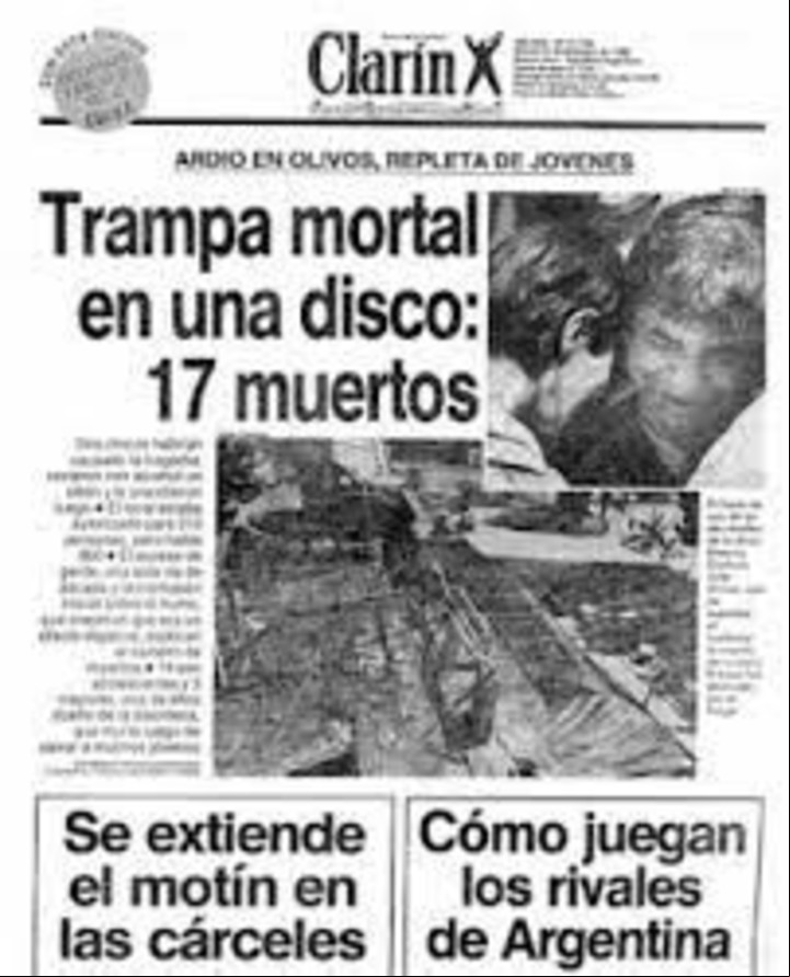 El incendio de Kheyvis, una trampa mortal. Las salidas de emergencia no estaban habilitadas.