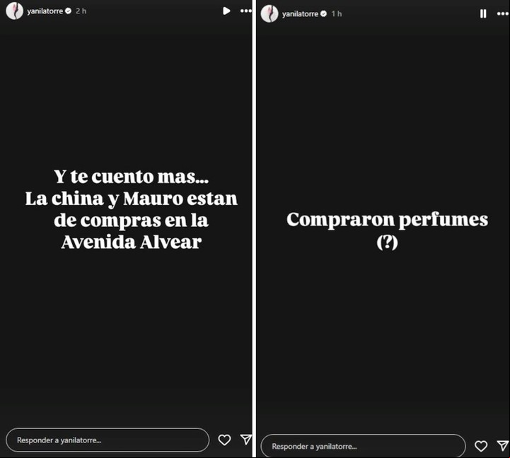 Yanina Latorre contó detalles de una salida de la China Suárez y Mauro Icardi. Instagram.