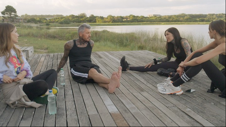 "Los Tinelli" cuenta con la participación de Marcelo, Micaela, Candelaria y Juana Tinelli, más El Tirri. Foto de prensa