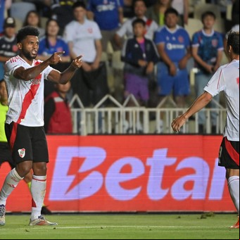 River dio inicio a una nueva ilusión con un buen triunfo en Chile: Borja estuvo enchufado y debutaron los refuerzos