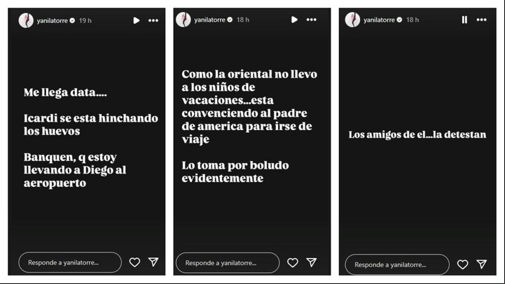 Yanina Latorre aseguró que la China y Mauro estarían en crisis. Instagram.