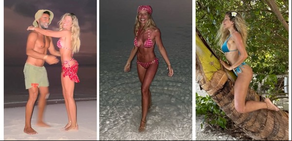 Las paradisíacas vacaciones de Laurita Fernández en Maldivas: todas las fotos