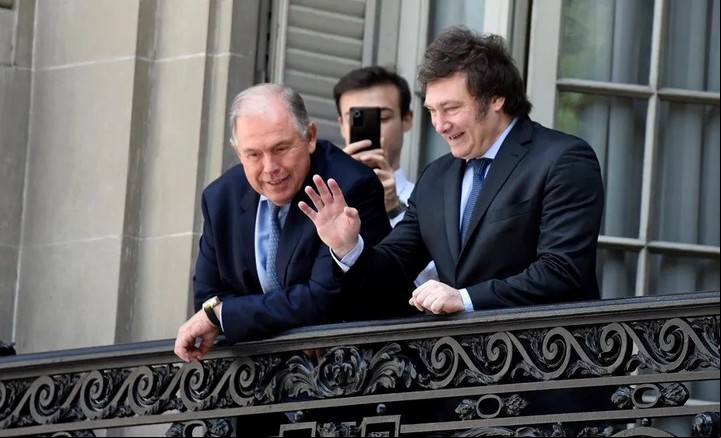 Gerardo Werthein descartó que la opinión de Milei estuviera influenciada por la postura de la istración estadounidense. Foto EFE
