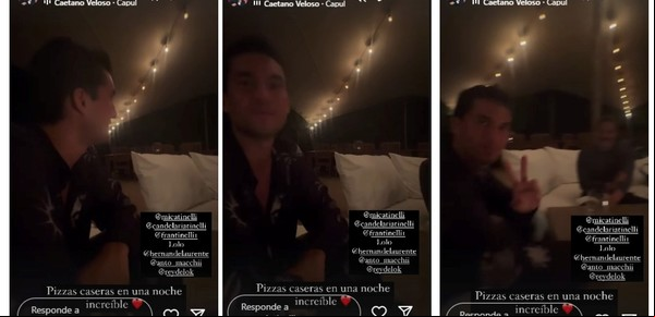 Se conocieron imágenes de Francisco Tinelli horas previas al accidente que tuvo en Punta del Este