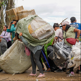 Aguas Blancas: fotos de la frontera con Bolivia donde se  quiere construir un alambrado para frenar el contrabando