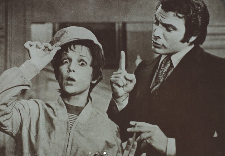 Beatriz Taibo y Alberto Martín en "Me llaman gorrión" (Archivo Clarín)