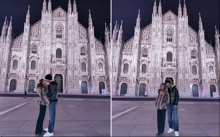 La China Suárez y Mauro Icardi disfrutaron de un romántico paseo en Milán. | Foto: Instagram