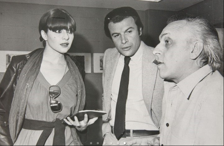 En "Los hijos de López", con Leonor Benedetto y Hugo Moser. (Archivo Clarín)