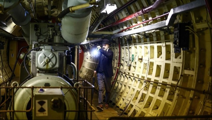 Los túneles secretos debajo de Holborn, en el centro de Londres. Foto: REUTERS/Chris J. Ratcliffe