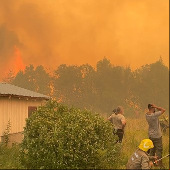 Tras las amenazas de Jones Huala, el Gobierno de Chubut denuncia que grupos mapuches iniciaron nuevos focos de incendios