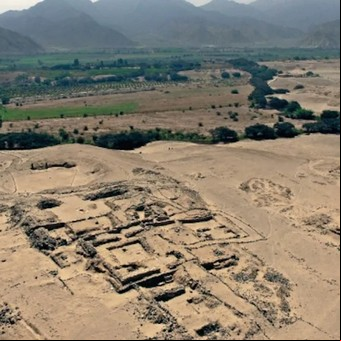 Descubrieron en Perú una pirámide de 5000 años de antigüedad