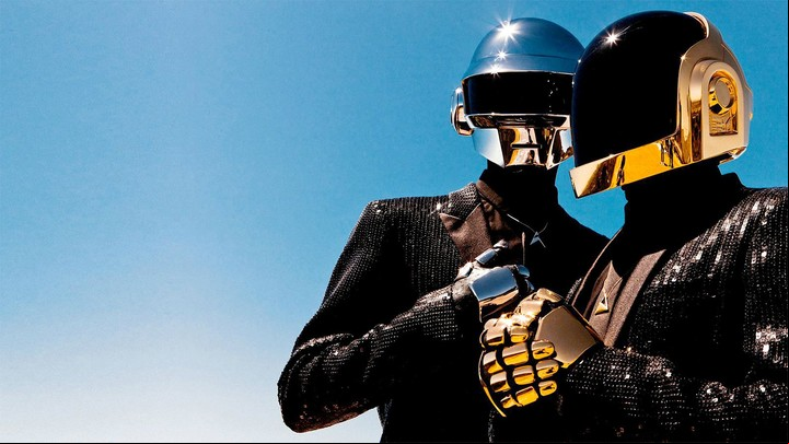 El dúo Daft Punk y los cascos que fascinaron a Musk.