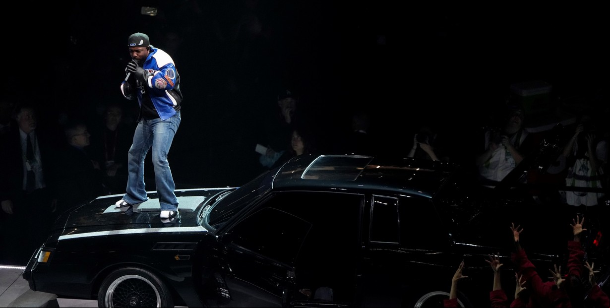 Show de medio tiempo del Super Bowl 2025: Kendrick Lamar, con sus rimas filosas contra Drake, brilló en Nueva Orleans ante la mirada de Messi y Trump