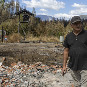 Incendios en El Bolsón: "No sé cómo pero la voy a levantar", la voluntad de los que perdieron todo por el fuego