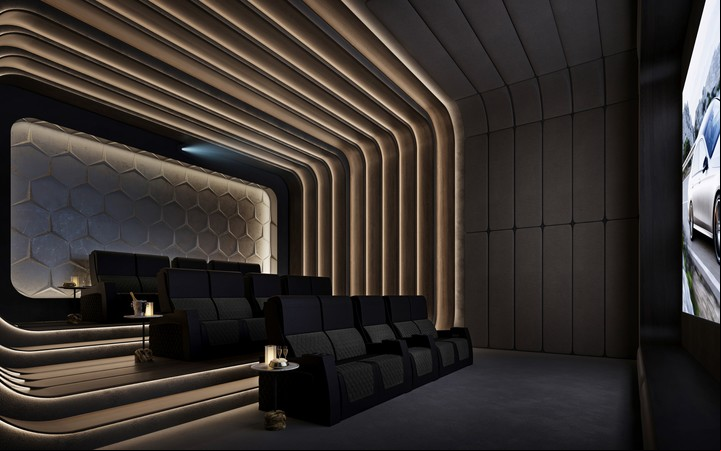 Microcine en Mercedes-Benz Places.