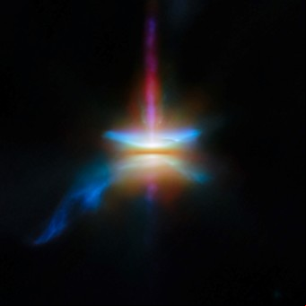 Un grupo de astrónomos fue testigo del nacimiento de una estrella y compartió la foto del mágico momento