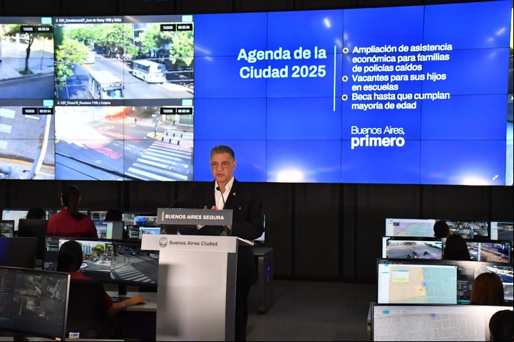 El jefe de Gobierno porteño, Jorge Macri, anunció más inversión en Seguridad para la Ciudad.
