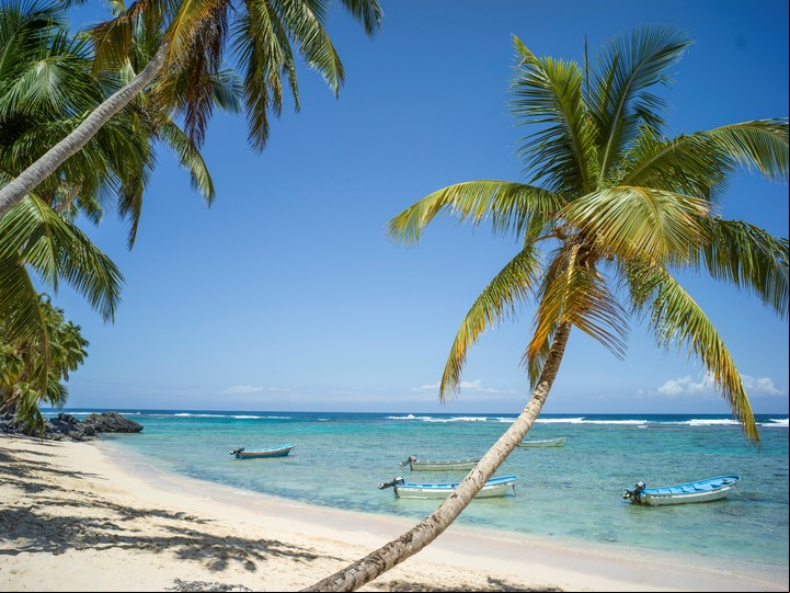 Una de las playas de Samaná. Foto Ministerio de Turismo de República Dominicana