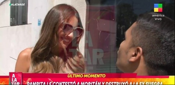 Cinco meses después de su separación, Pampita no se guardó nada y apuntó contra Moritán y su ex suegra