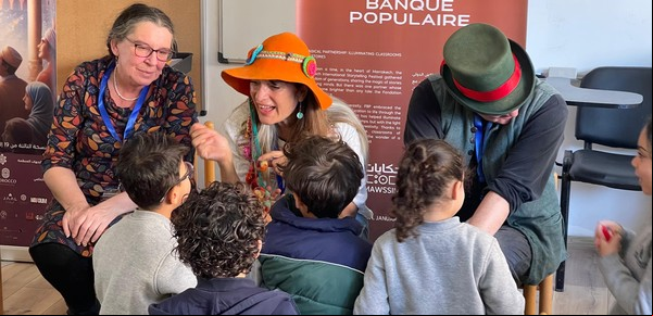 Contó en Marruecos historias bien argentinas y batió un récord