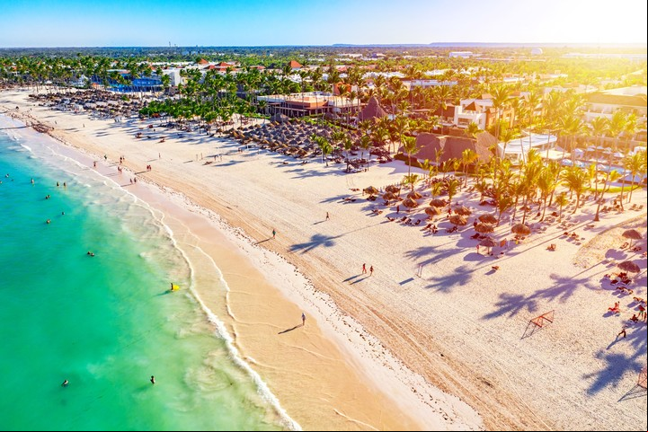 Playa Bávaro, en República Dominicana. Foto Shutterstock