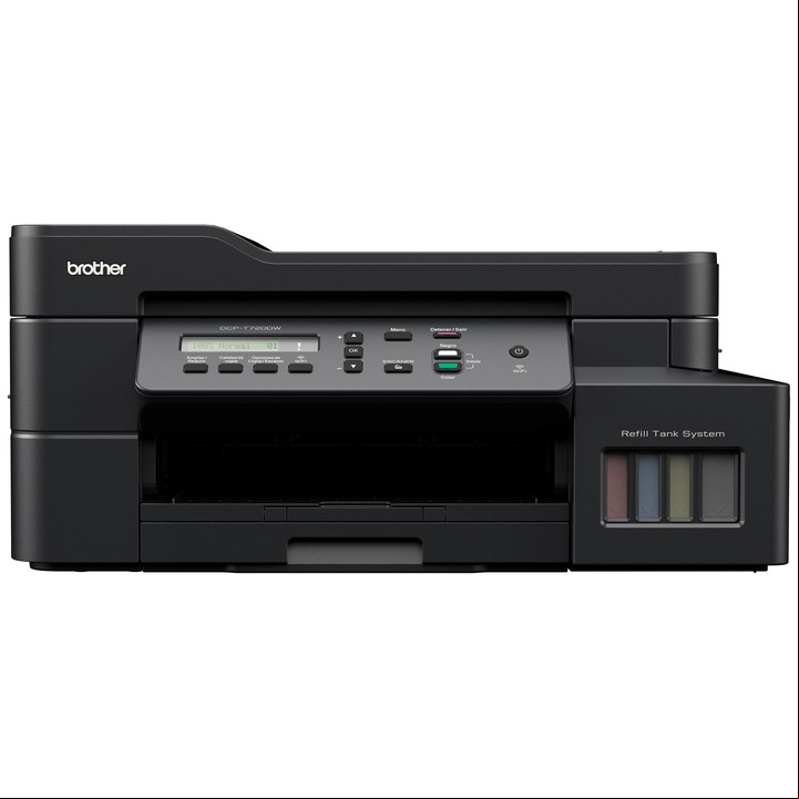 Brother D-T720DW. Multifunción color a inyección de tinta con impresión inalámbrica. $ 400.000.