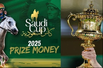 Saudi Cup 2025: la carrera de turf de los 20 millones de dólares en 2 minutos, con el caballo más ganador de la historia y la ilusión de dos representantes argentinos