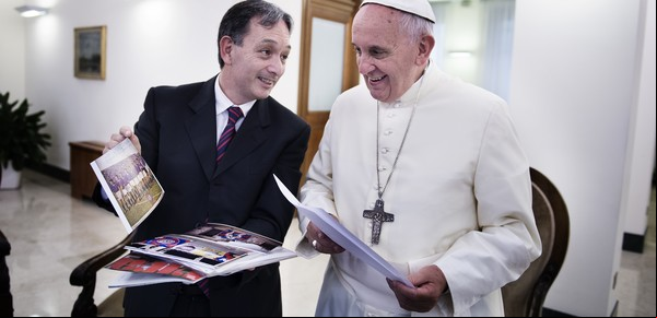 El día en que el papa Francisco le envió una carta a un periodista de Clarín para hablar de fútbol y de San Lorenzo